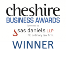 Cheshire Business Awards 2018 Winner